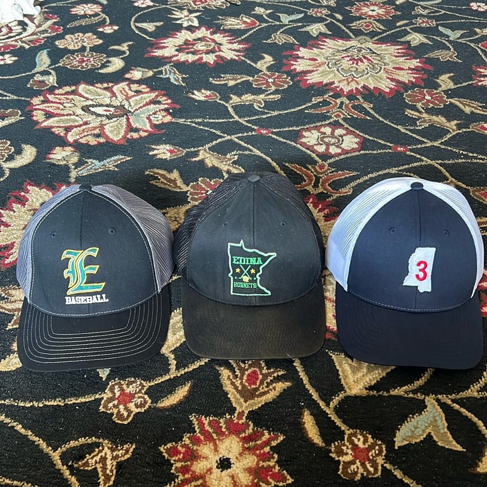 3 Richardson Caps.
